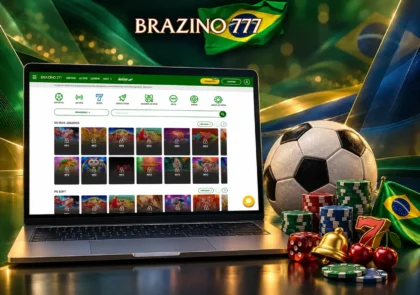Categorias de cassino e apostas esportivas disponíveis na Brazino777